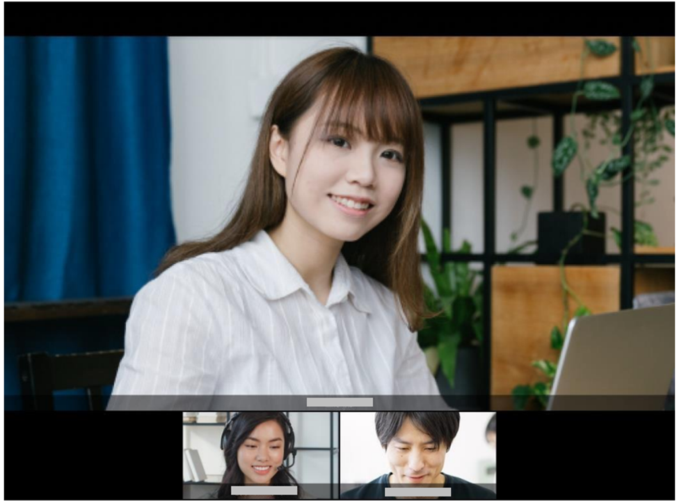 スマート接客のオンライン相談画面